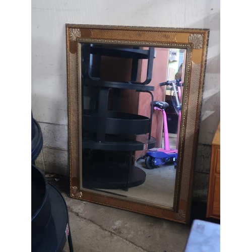 726 - GILT FRAMED MIRROR