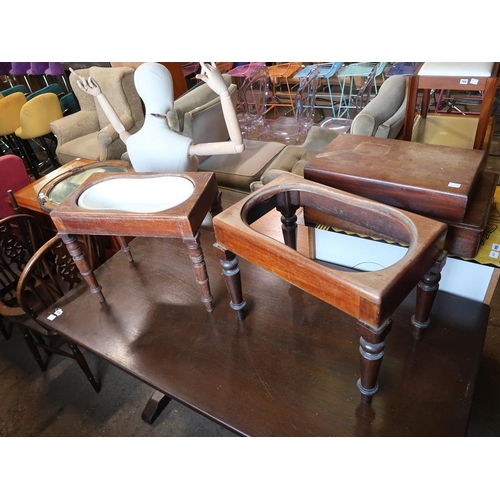 728 - TWO VICTORIAN BIDETS