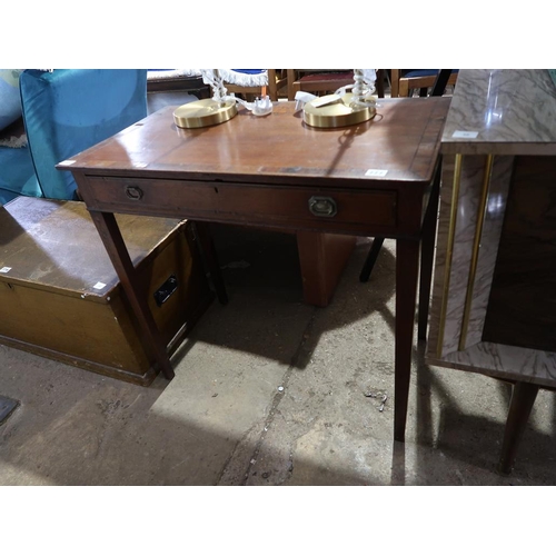 777 - GEORGIAN TWO DRAWER DESK