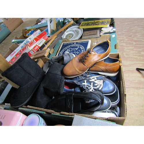 189 - BOX OF SHOES AND TRAINERS