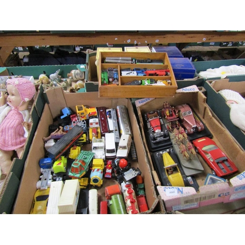 248 - TWO BOXES OF TOY CARS AND VEHICLES