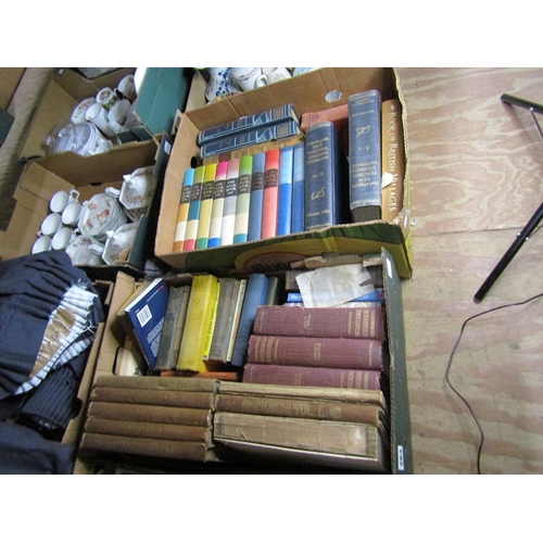 263 - TWO BOXES OF MIXED BOOKS