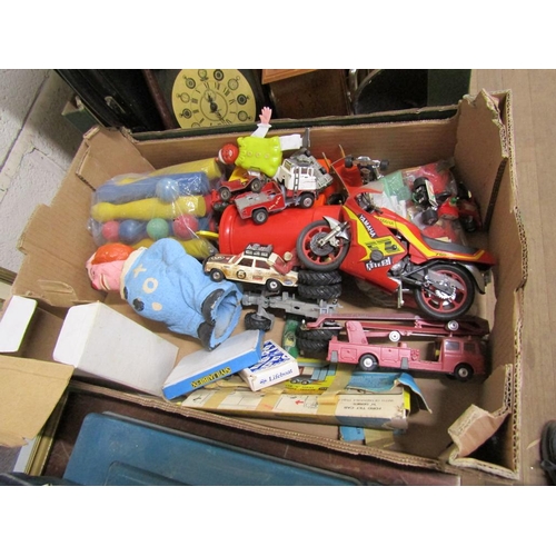 319 - BOX OF CARS AND TOYS