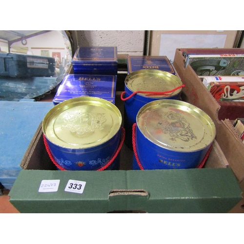 333 - SIX BELLS WHISKEY DECANTERS