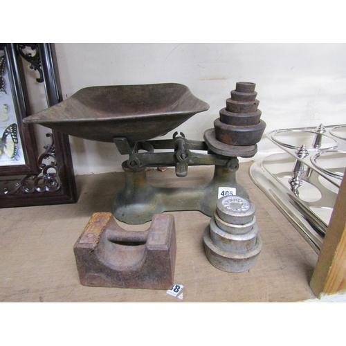 405 - VICTORIAN SCALES AND WEIGHTS