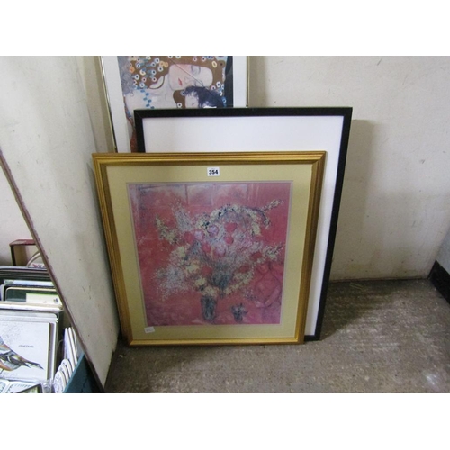 354 - MISC PICTURES AND PRINTS