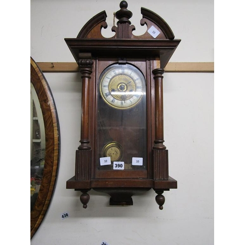 390 - PENDULUM WALL CLOCK