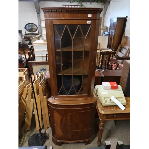 657 - REPRODUCTION CORNER CUPBOARD