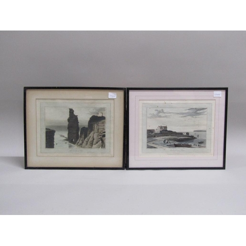 1202 - SERIES OF FOUR COLOURED ENGRAVINGS BY WILLIAM DANIELL, TITLED