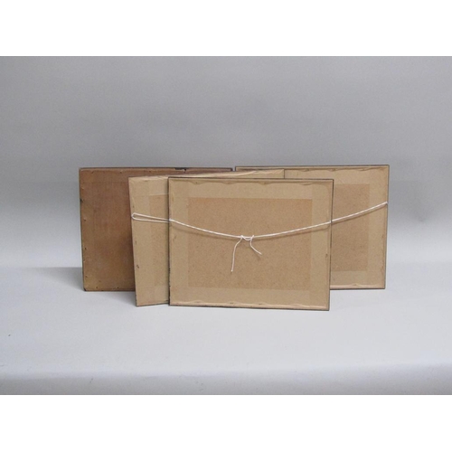 1202 - SERIES OF FOUR COLOURED ENGRAVINGS BY WILLIAM DANIELL, TITLED