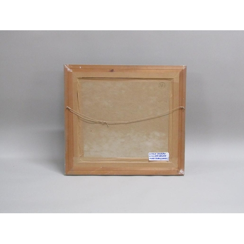 1208 - WILLIAM JENGE - LITTLE DONKEY, SIGNED OIL ON BOARD, FRAMED