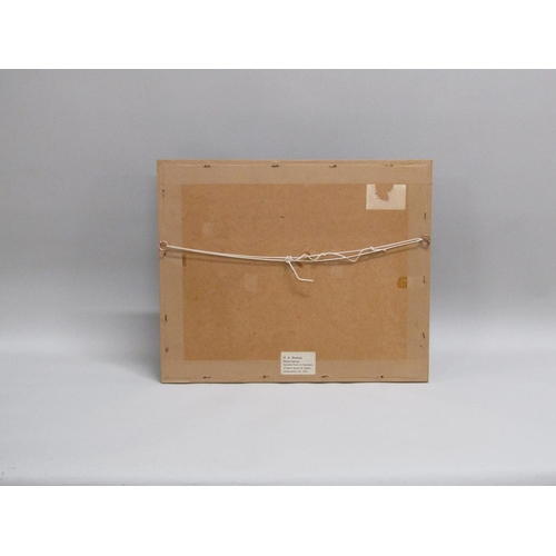 1213 - WILLIAM GENGE - MIDDLE EASTERN TOWN SCENE, B&W