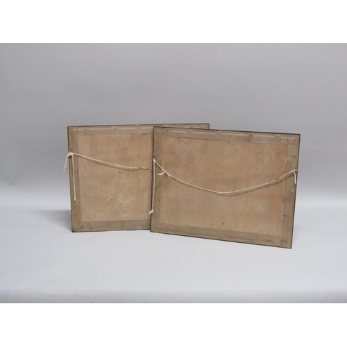 1243 - HENRY G WALKER - PAIR, 19C BLACKSMITH & CHURCH LANE, F/G COLOURED PRINTS