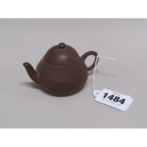 1484 - ORIENTAL TERRACOTTA TEAPOT