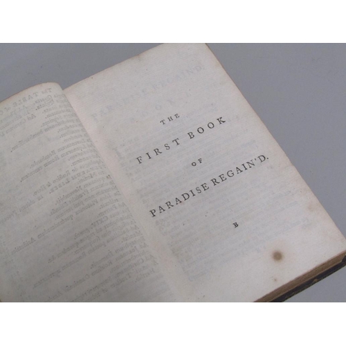1490 - BOOK - JOHN MILTON PARADISE REGAINED
