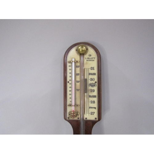1381 - BLATT OF BRIGHTON STICK BAROMETER