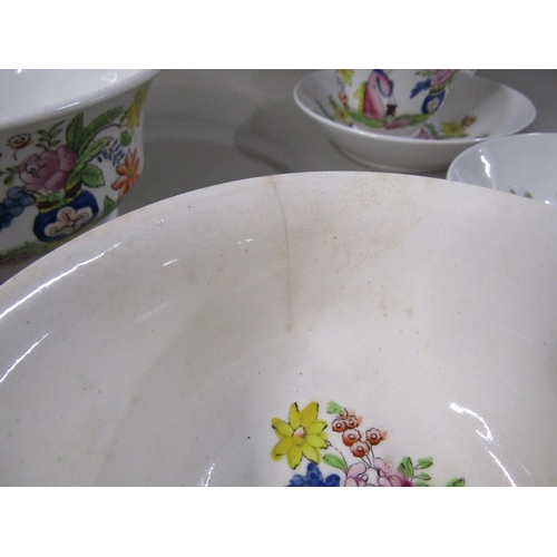 1833 - COLLECTION OF HILDITCH & SONS CHINOISERIE TEA WARE, SLIGHT A/F