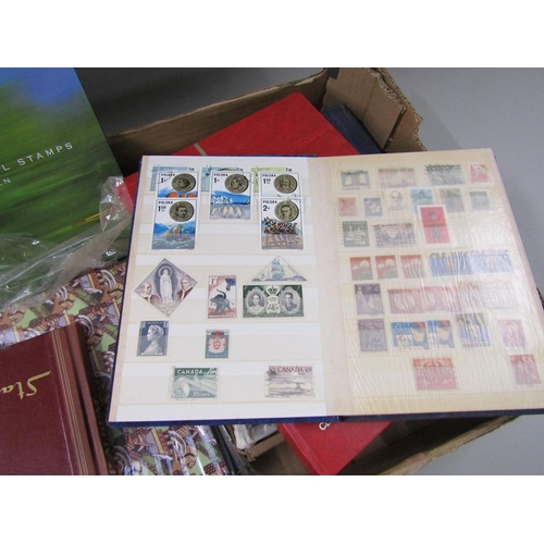 1745 - MIXED STAMP ALBUMS, FIRST DAY COVERS AND ROYAL MAIL SPECIAL STAMP BOOKS