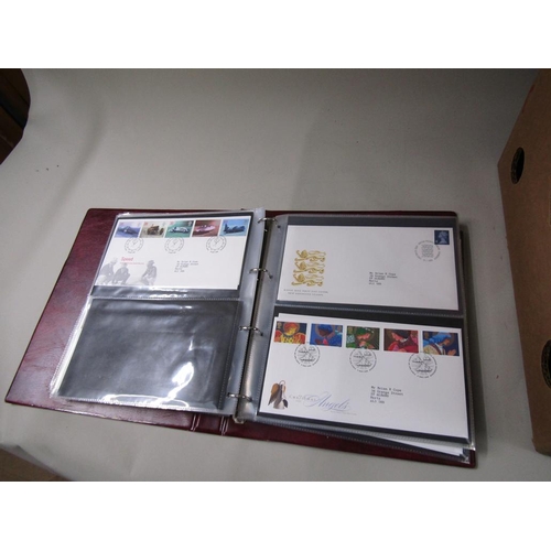 1764 - SIX ALBUMS OF ROYAL MAIL FIRST DAY COVERS