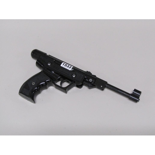 1533 - AIRFORCE 1 177 RIFLE BARRELED AIR PISTOL