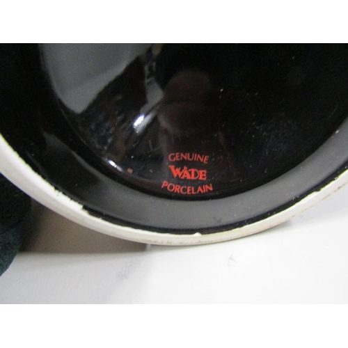 1860 - TWO WADE PORCELAIN LANGS SELECT SCOTCH WHISKY DECANTERS AND STOPPERS - YEAR OF THE PIG AND DOG; BELL... 