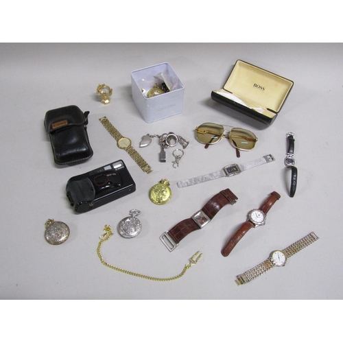 1690 - MIXED WATCHES, SUNGLASSES, CAMERA ETC