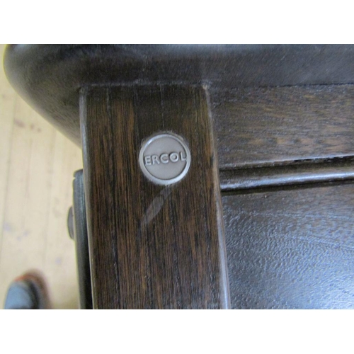 1911 - ERCOL SIDE TABLE 80cms W