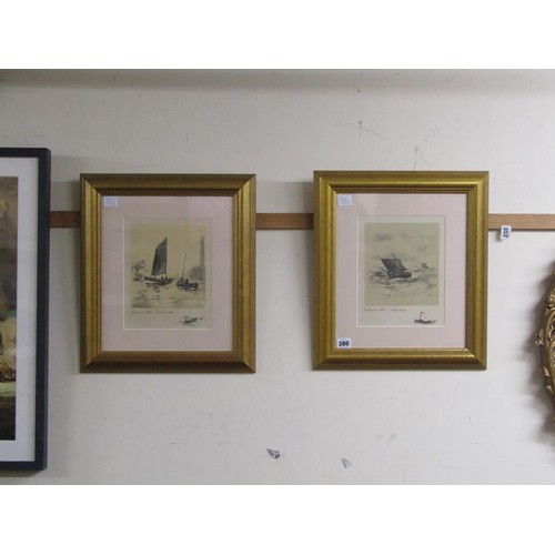 380 - TWO SIGNED PRINTS