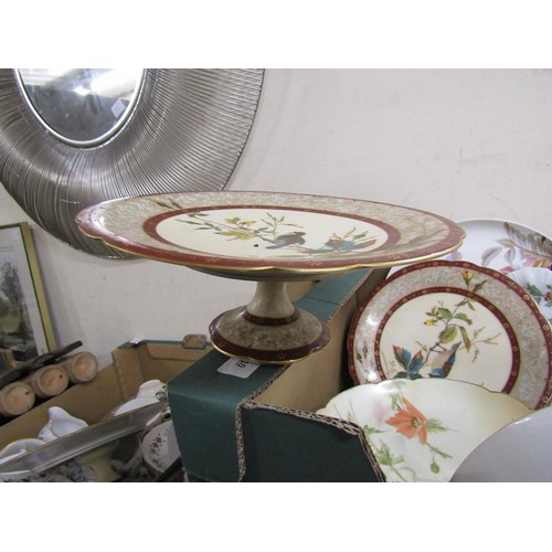 347 - TWO BOXES OF MIXED CHINA TO INCL B&W