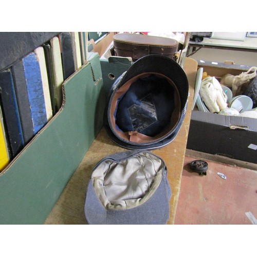 478 - BOX OF GERMAN MILITARY HATS