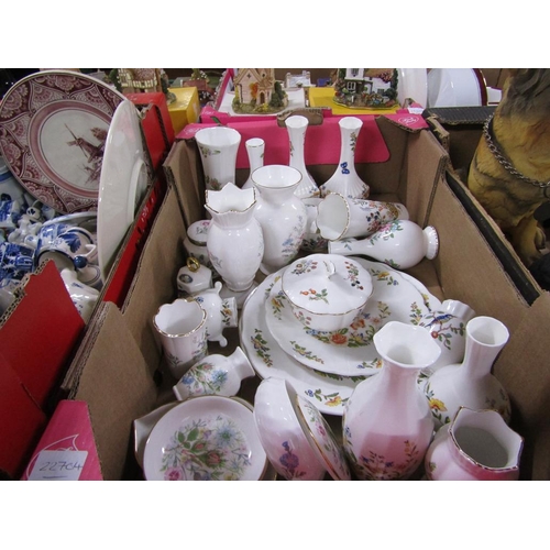 229 - BOX OF AYNSLEY CHINA