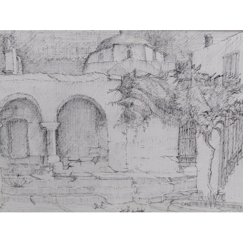 1217 - WILLIAM GENGE - B&W, THE TEMPLE, F/G