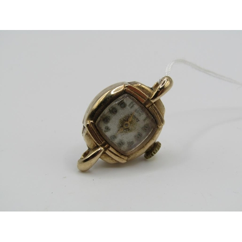 1451 - 9ct GOLD LADIES WATCH