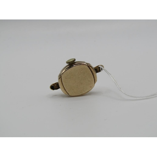 1451 - 9ct GOLD LADIES WATCH