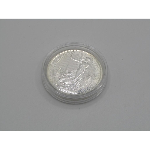 1457 - BRITANNIA 2023 1 OUNCE 999 FINE SILVER COIN