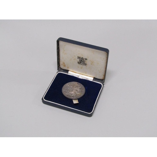 1467 - SILVER PRINCE OF WALES COMMEMORATIVE MEDALLION 2.2ozt
