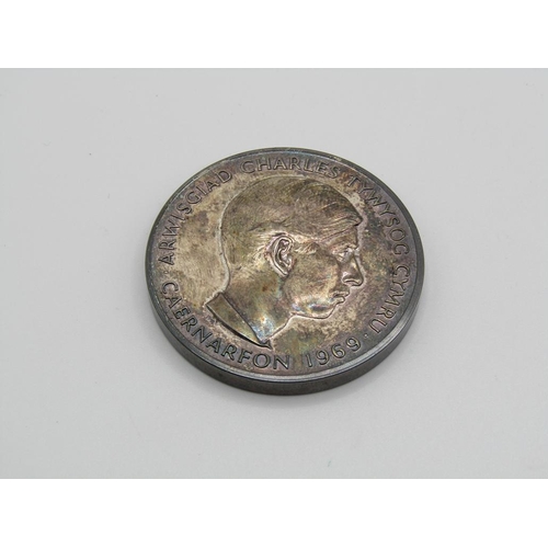 1467 - SILVER PRINCE OF WALES COMMEMORATIVE MEDALLION 2.2ozt
