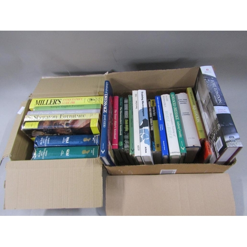 TWO BOXES OF MIXED BOOKS TO INCL HORSE BOOKS