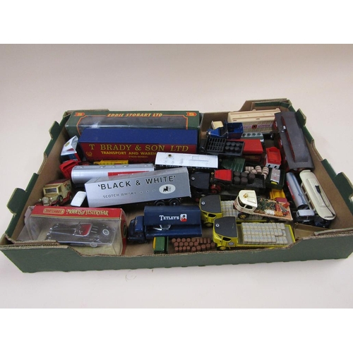 1324 - BOX OF MIXED DIECAST VEHICLES - COMMERCIAL ETC