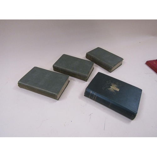 1334 - SIX BOOKS TO INCL THE CANARY BOOK, BRITISH BIRDS BY YARRELL ETC