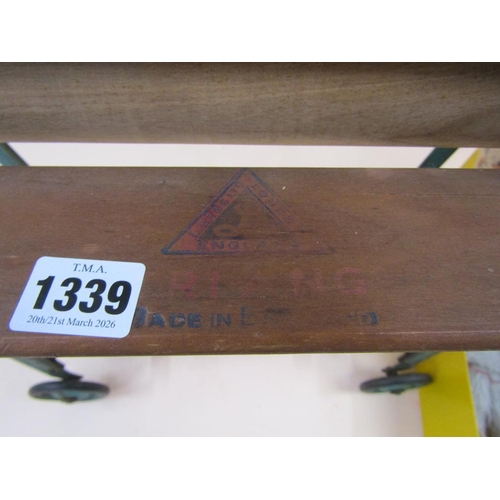 1339 - CHILDS MANGLE; TWO PELHAM WOMBLES PUPPETS