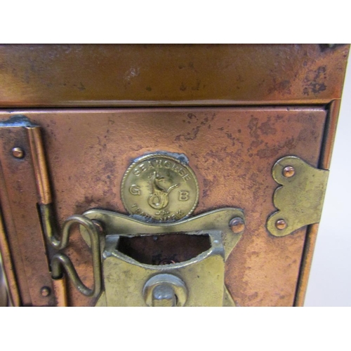 1362 - TWO COPPER SHIPS LANTERNS