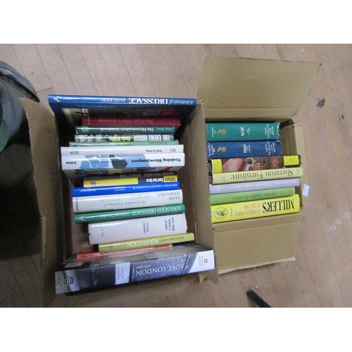 1370 - TWO BOXES OF MIXED BOOKS