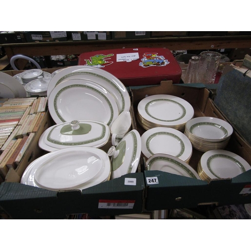247 - TWO BOXES OF ROYAL DOULTON RONDELAY