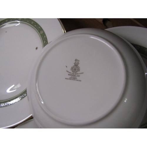 247 - TWO BOXES OF ROYAL DOULTON RONDELAY