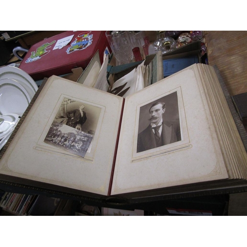 248 - BOX OF POSTCARDS AND BOOKS