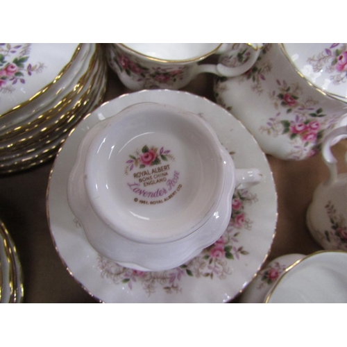 254 - ROYAL ALBERT LAVENDER ROSE TEASET