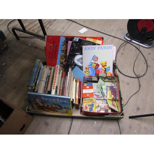 262 - BOX OF CHILDRENS BOOKS ETC
