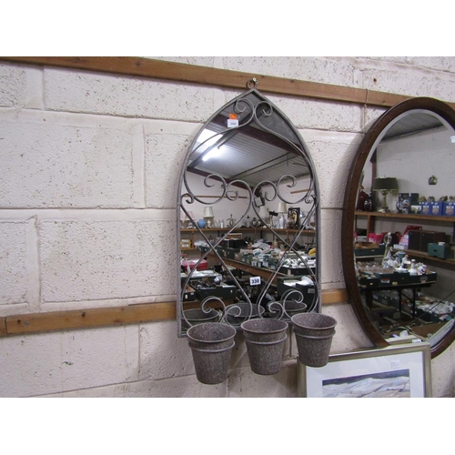 330 - TRIPLE POT GARDEN MIRROR