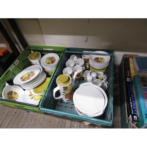 353 - TWO BOXES OF MEAKINS DINNERWARE